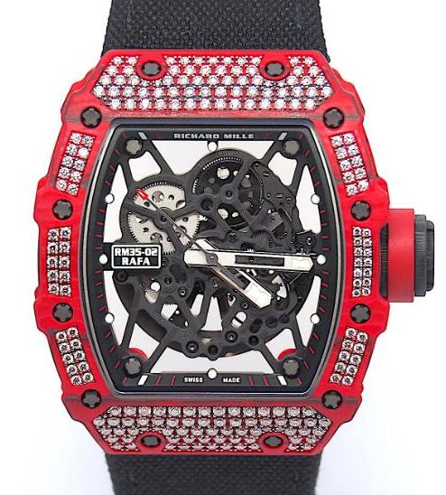 Replica Richard Mille RM 35-02 QTPT Diamonds Watch